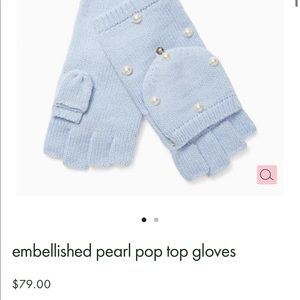 kate spade gloves pop top